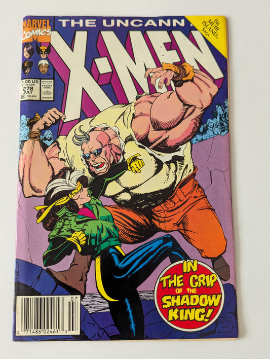 Uncanny X-Men #278 Marvel Comic Book