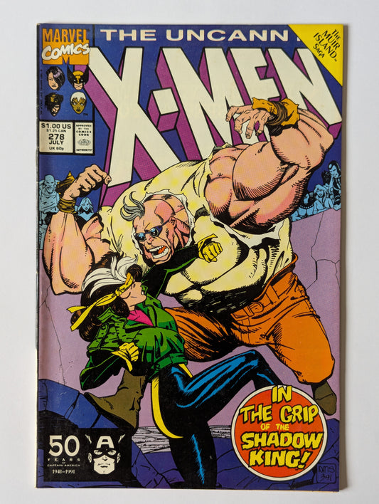 Uncanny X-Men #278 Marvel Comics
