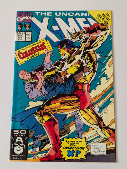 Uncanny X-Men #279 Marvel Comic Book