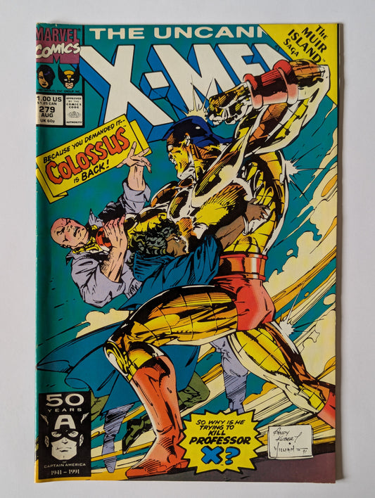 Uncanny X-Men #279 Marvel Comics