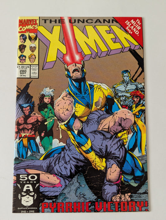 Uncanny X-Men #280 Marvel Comic Book
