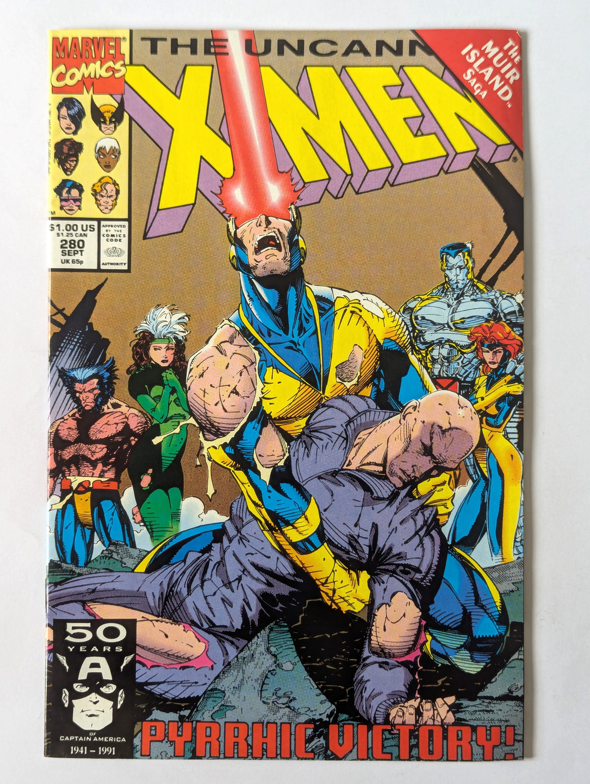 Uncanny X-Men #280 Marvel Comic Book