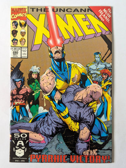 Uncanny X-Men #280 Marvel Comic Book