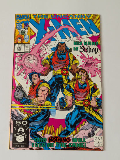 Uncanny X-Men #282 Marvel Comic Book