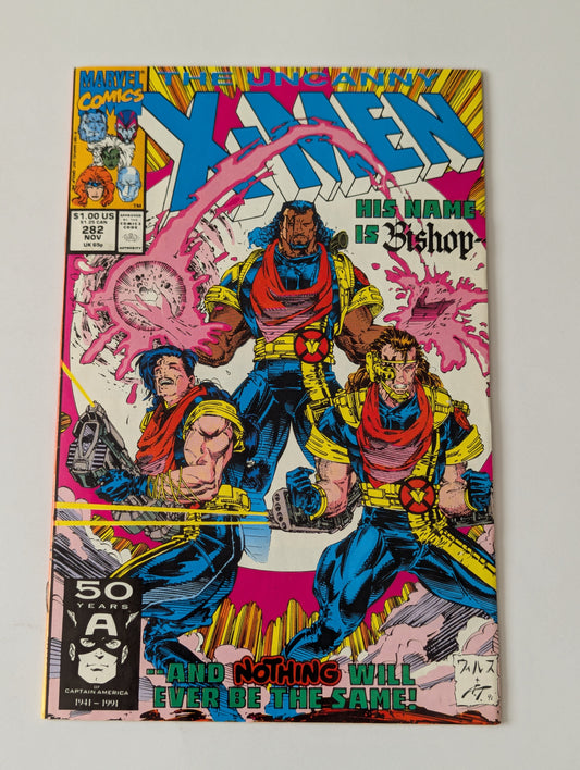 Uncanny X-Men #282 Marvel Comic Book