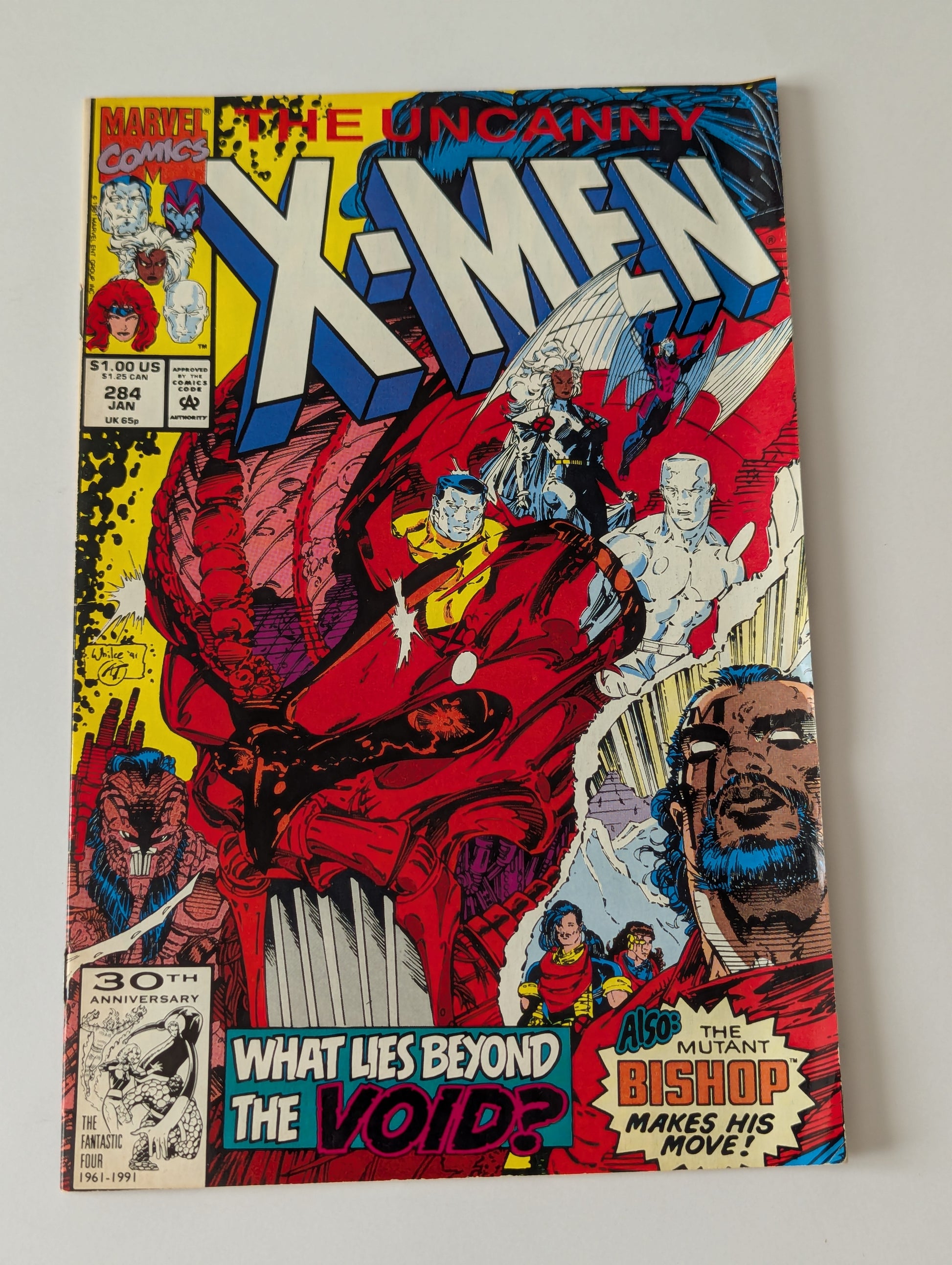 Uncanny X-Men #284 Marvel Comic Book