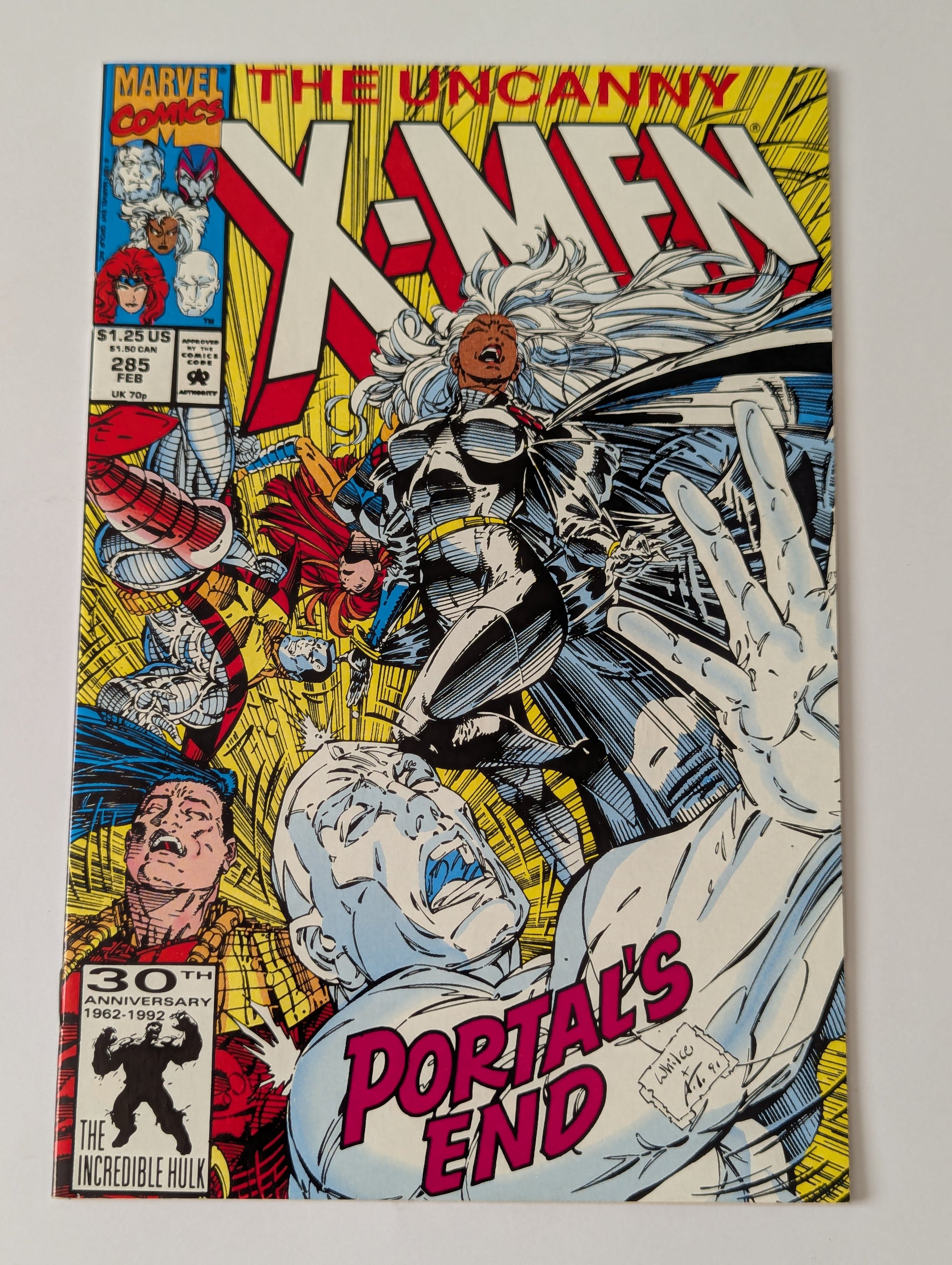 Uncanny X-Men #285 Marvel Comic Book