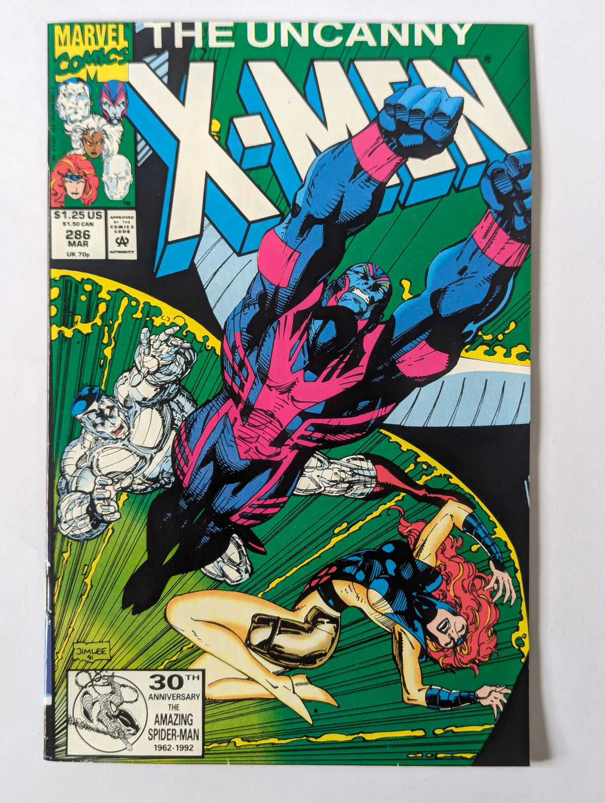 Uncanny X-Men #286 Marvel Comic Book