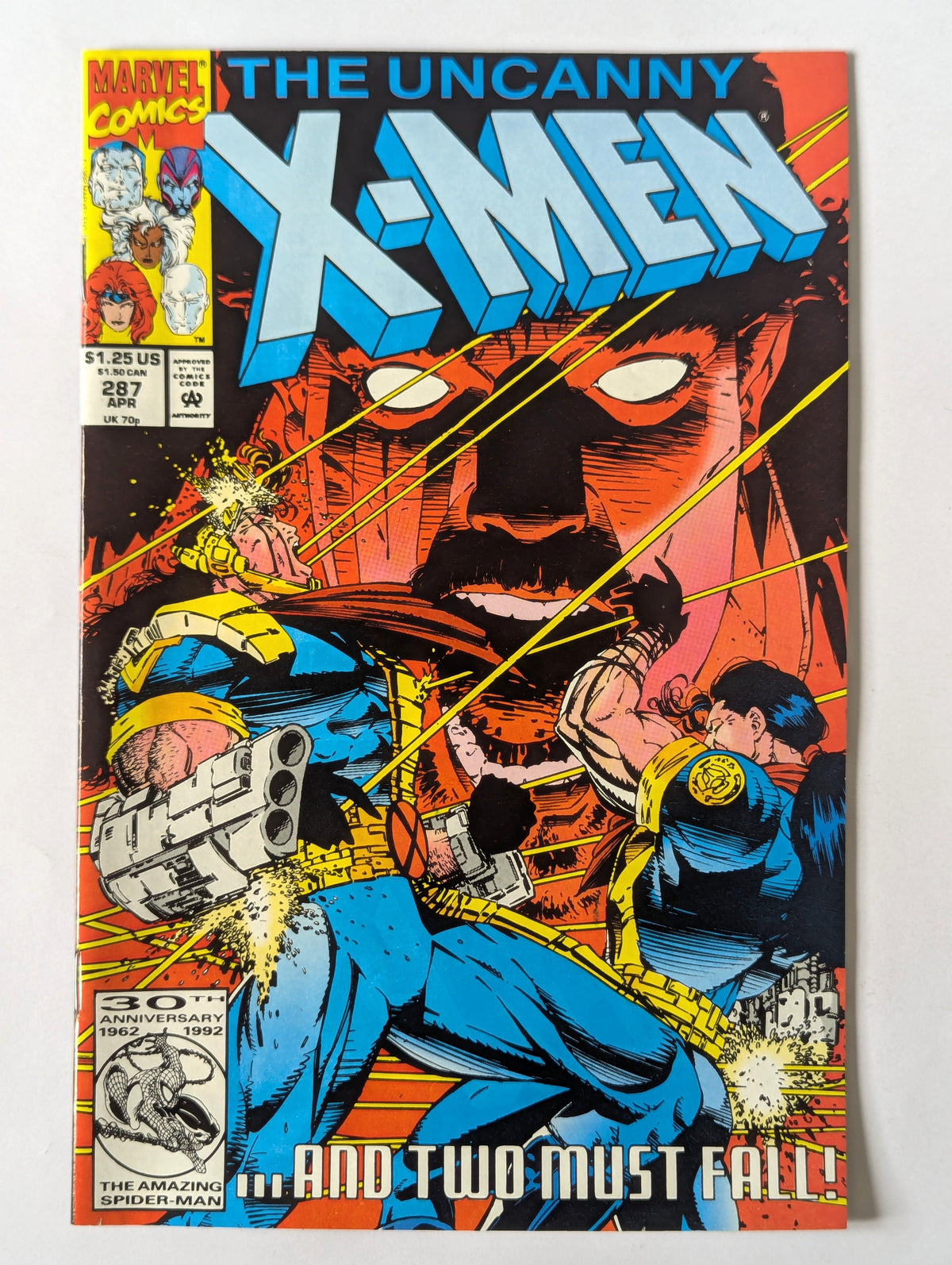 Uncanny X-Men #287 Marvel Comic Book
