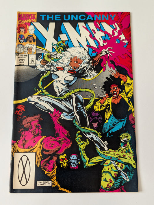 Uncanny X-Men #291 Marvel Comic Book