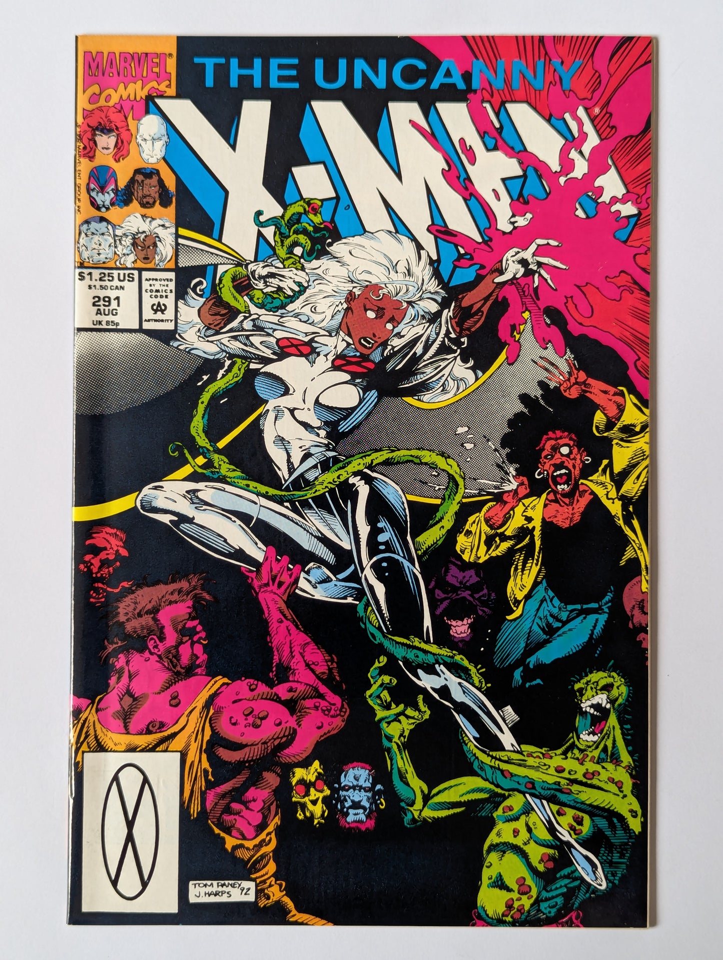 Uncanny X-Men #291 Marvel Comics