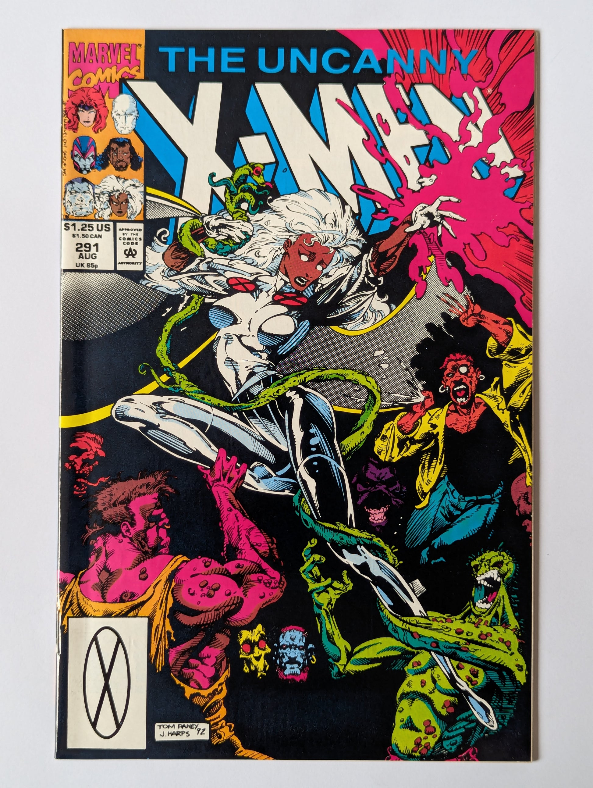Uncanny X-Men #291 Marvel Comics