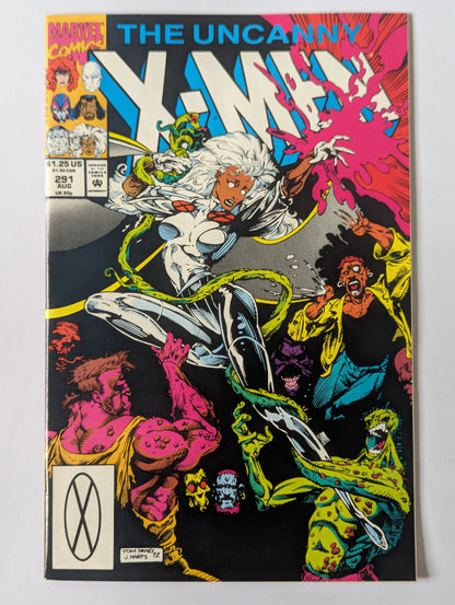 Uncanny X-Men #291 Marvel Comic Book