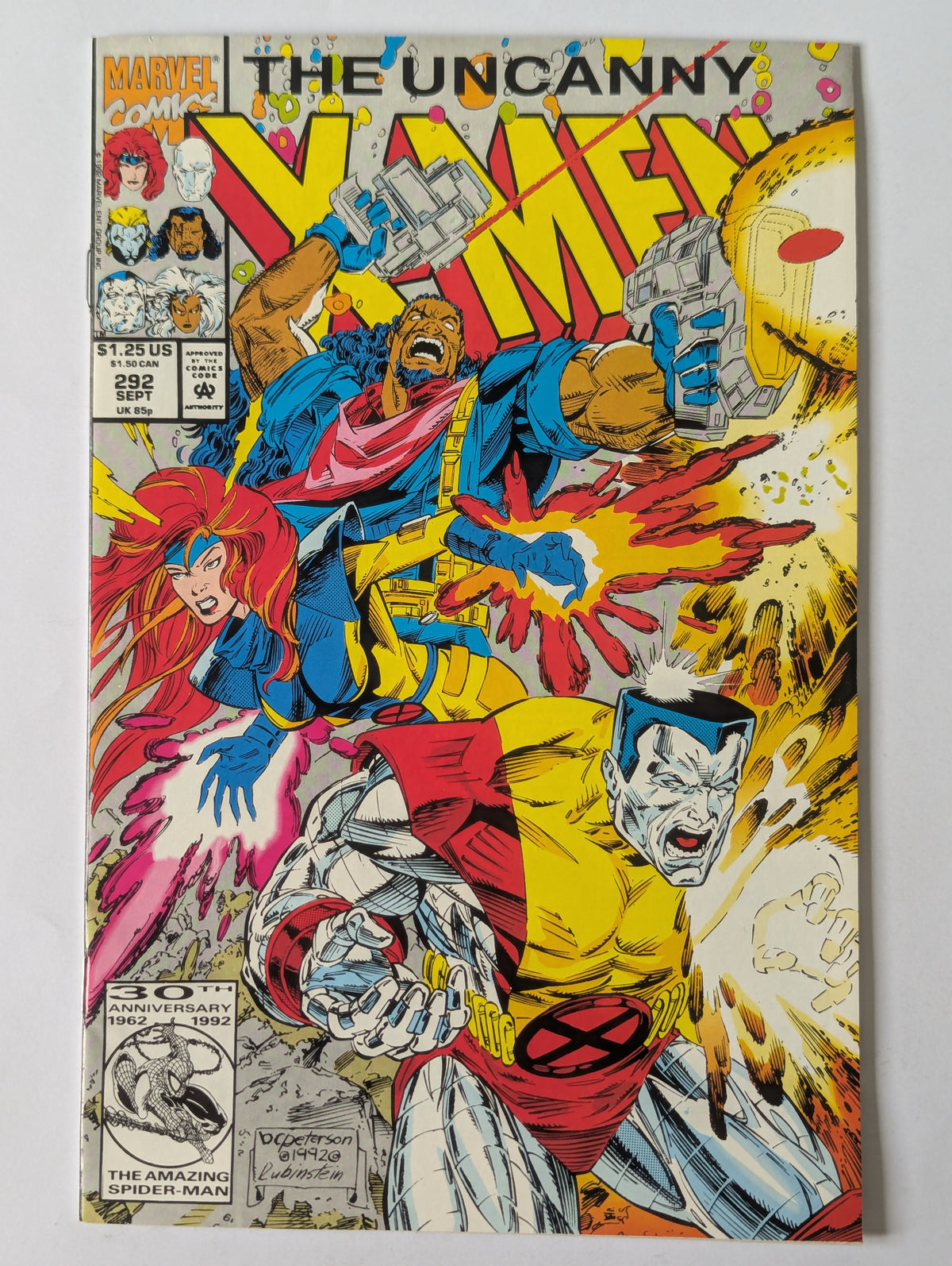 Uncanny X-Men #292 Marvel Comic Book