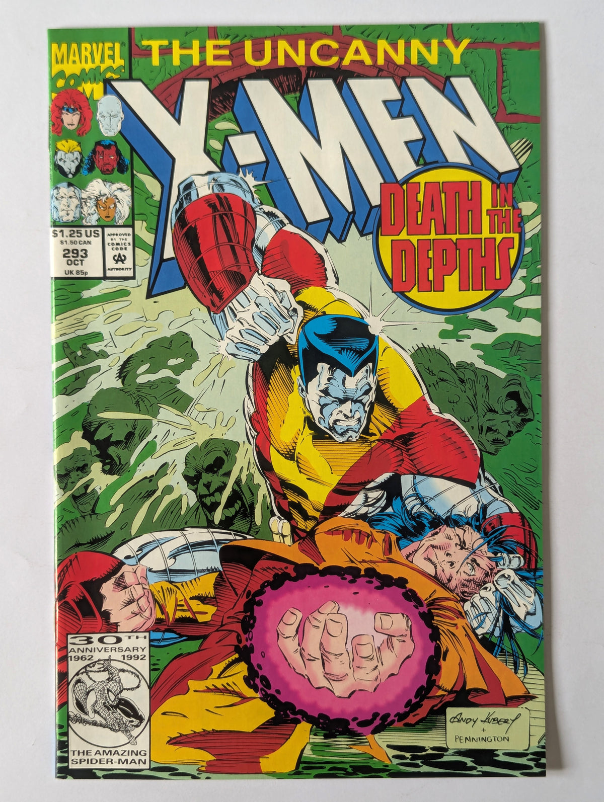 Uncanny X-Men #294 Marvel Comic Book