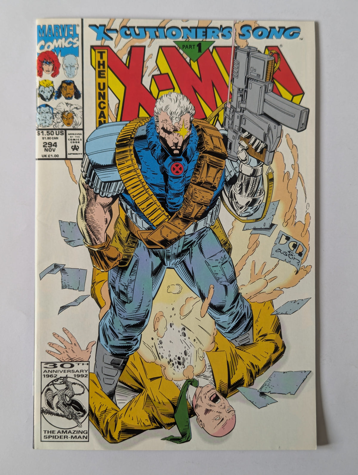Uncanny X-Men #294 Marvel Comic Book