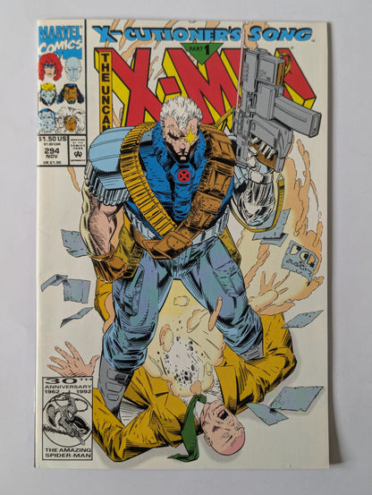 Uncanny X-Men #294 Marvel Comic Book