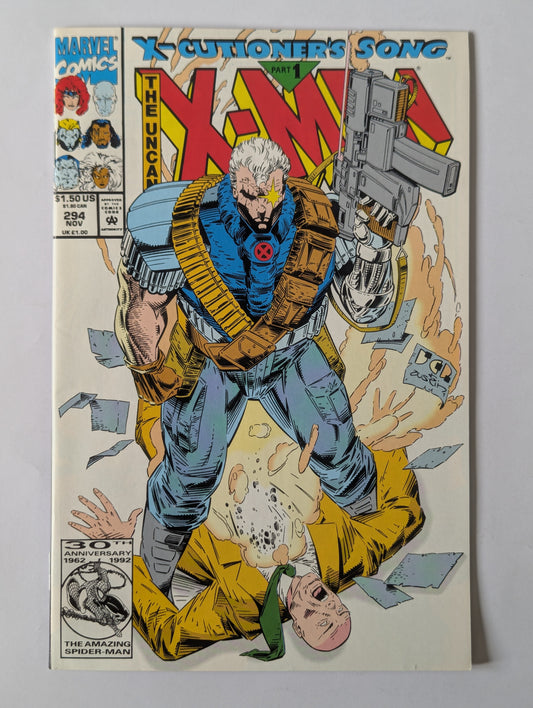 Uncanny X-Men #294 Marvel Comic Book