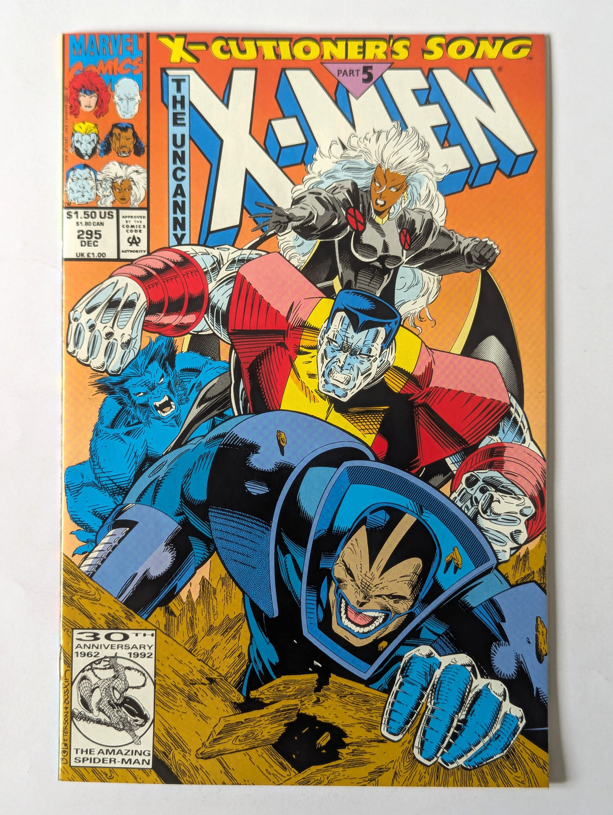Uncanny X-Men #295 Marvel Comic Book