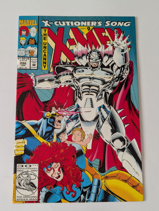 Uncanny X-Men #296 Marvel Comic Book