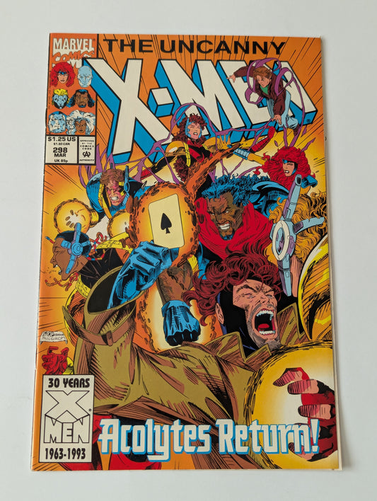 Uncanny X-Men #298 Marvel Comic Book
