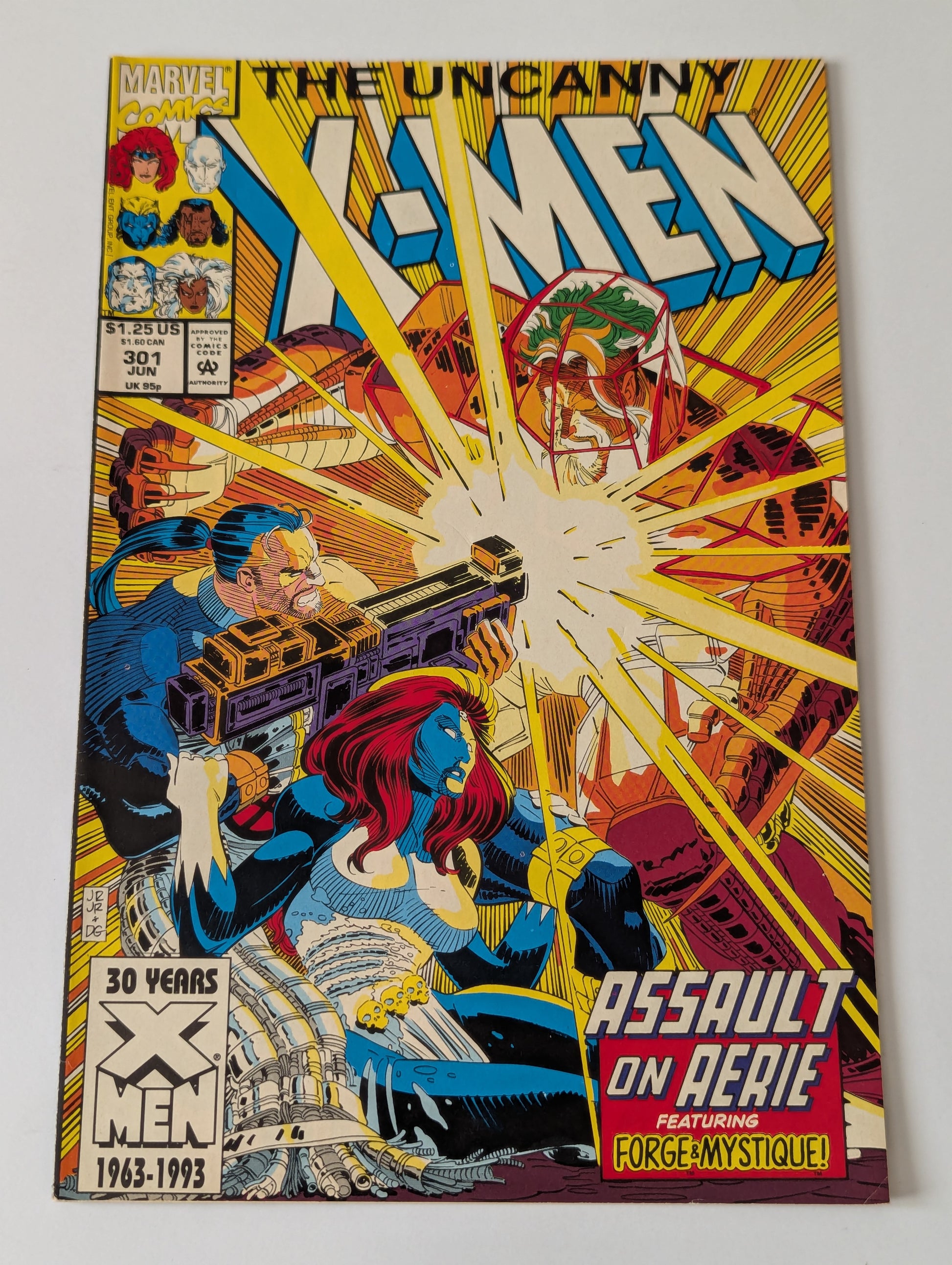 Uncanny X-Men #301 Marvel Comic Book