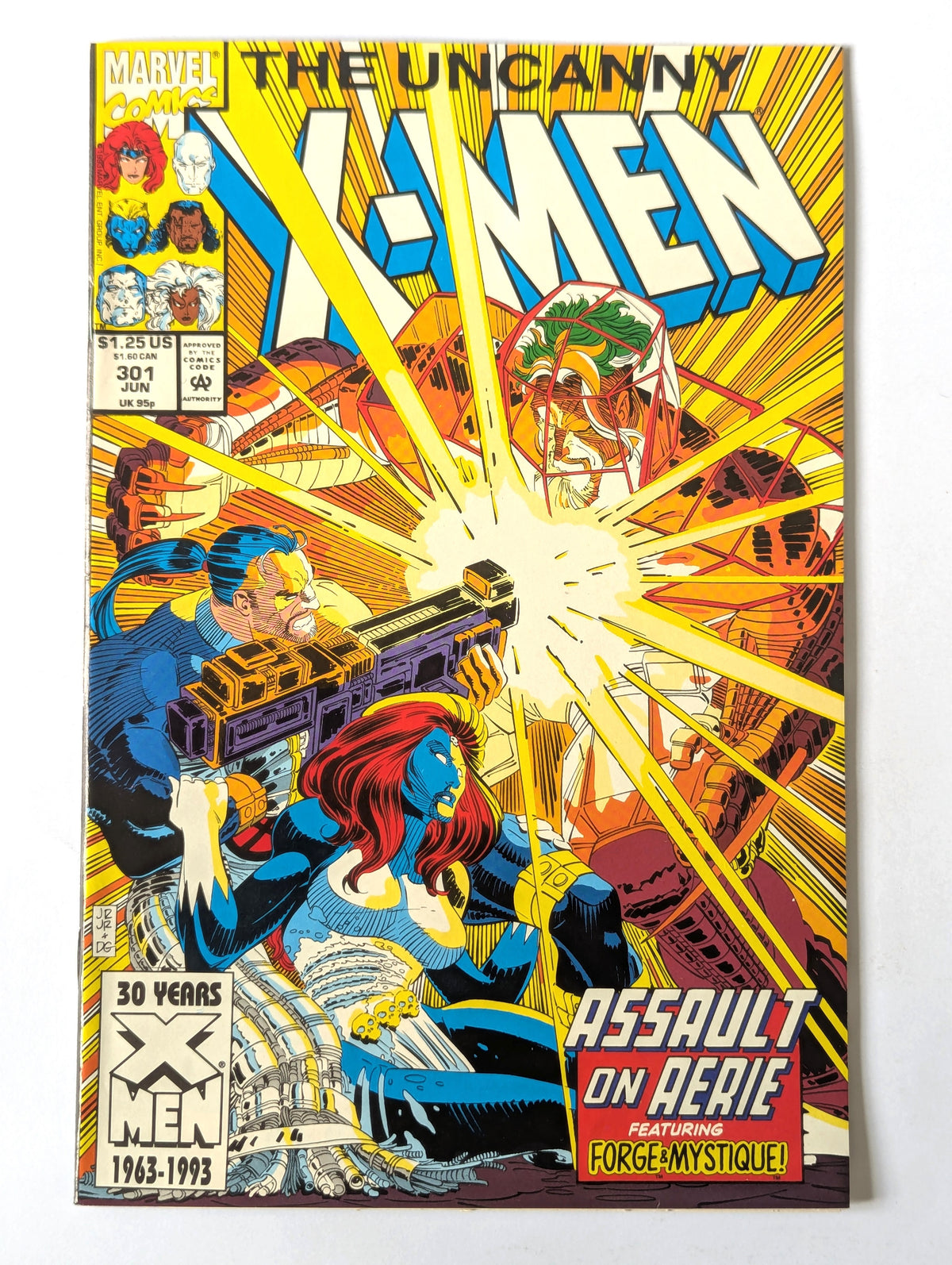 Uncanny X-Men #301 Marvel Comic Book