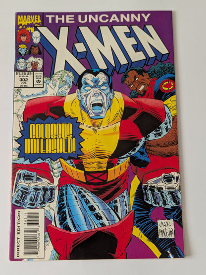 Uncanny X-Men #302 Marvel Comic Book