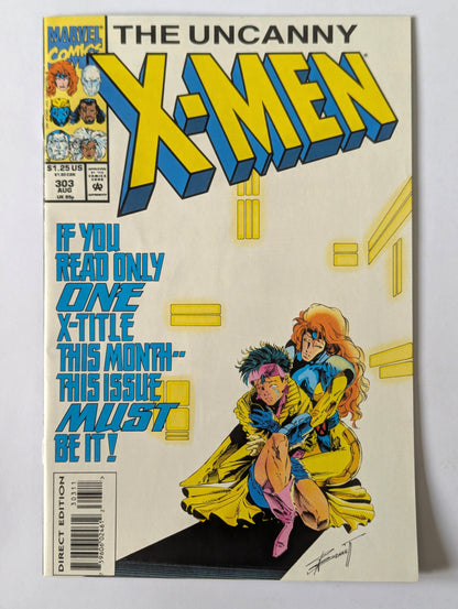 Uncanny X-Men #303 Marvel Comic Book