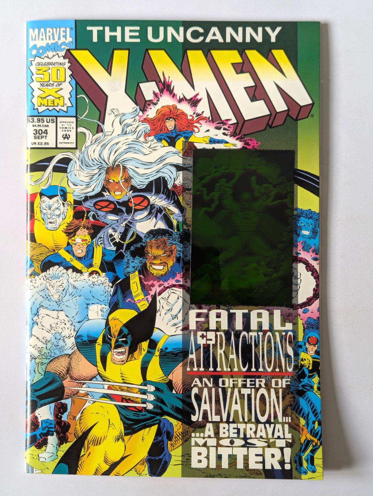 Uncanny X-Men #304 Marvel Comic Book