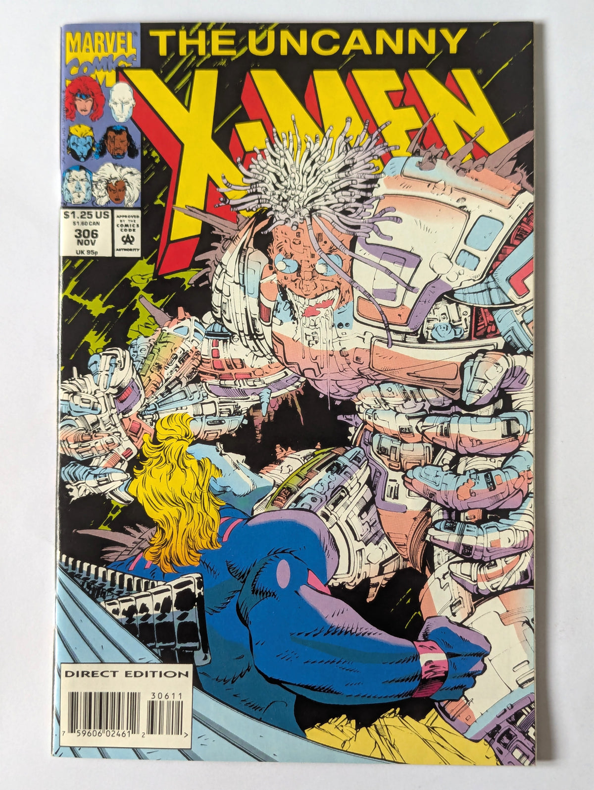 Uncanny X-Men #306 Marvel Comic Book