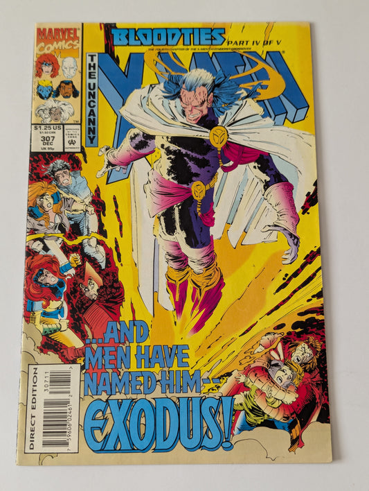 Uncanny X-Men #307 Marvel Comic Book