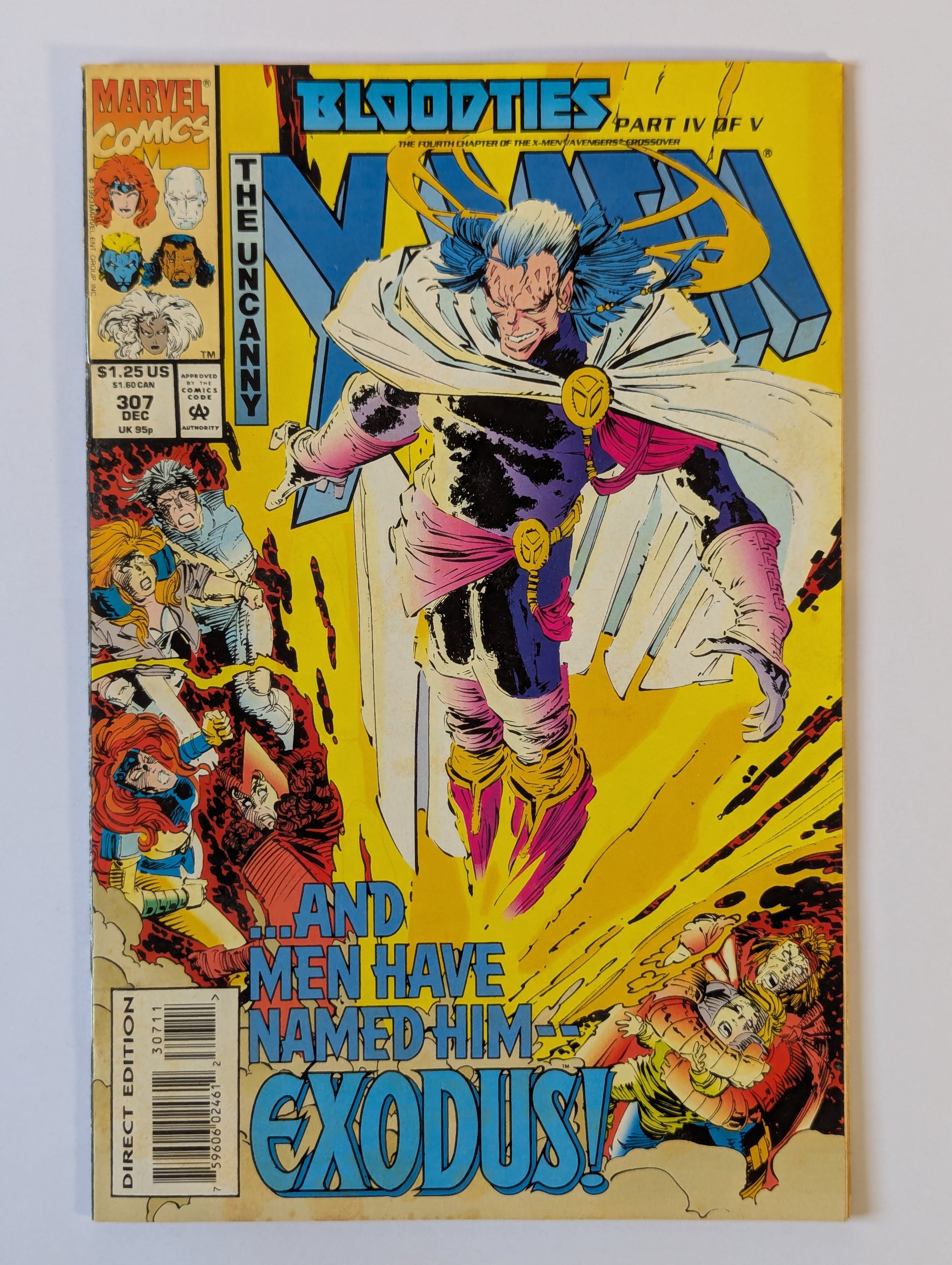 Uncanny X-Men #307 Marvel Comic Book