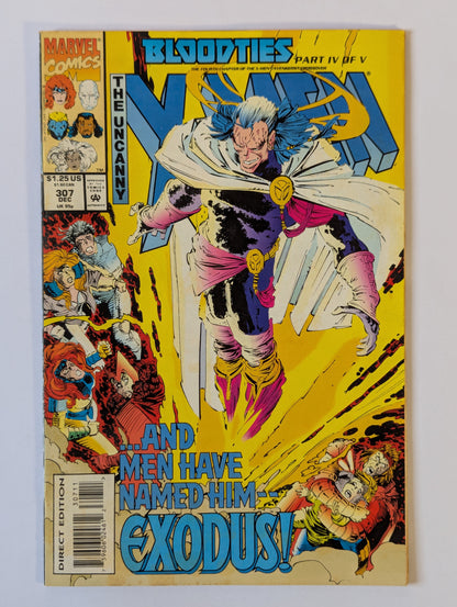 Uncanny X-Men #307 Marvel Comic Book