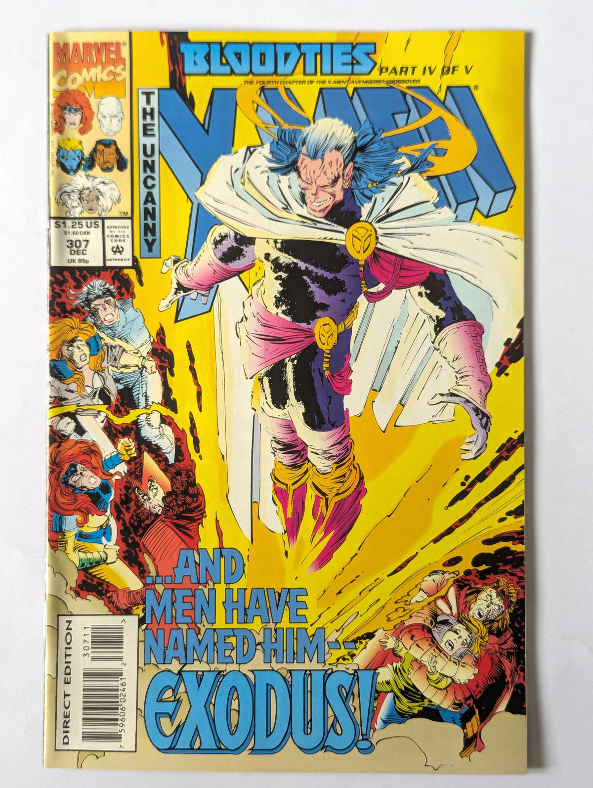 Uncanny X-Men #307 Marvel Comic Book