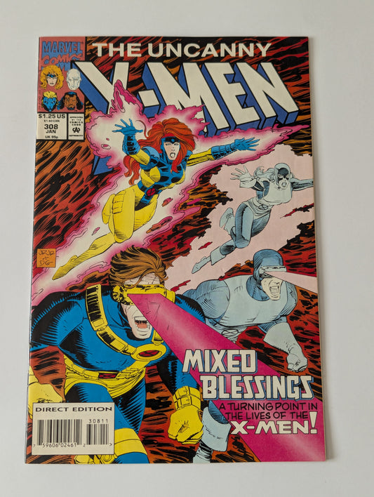 Uncanny X-Men #308 Marvel Comic Book