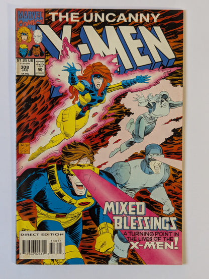 Uncanny X-Men #308 Marvel Comic Book