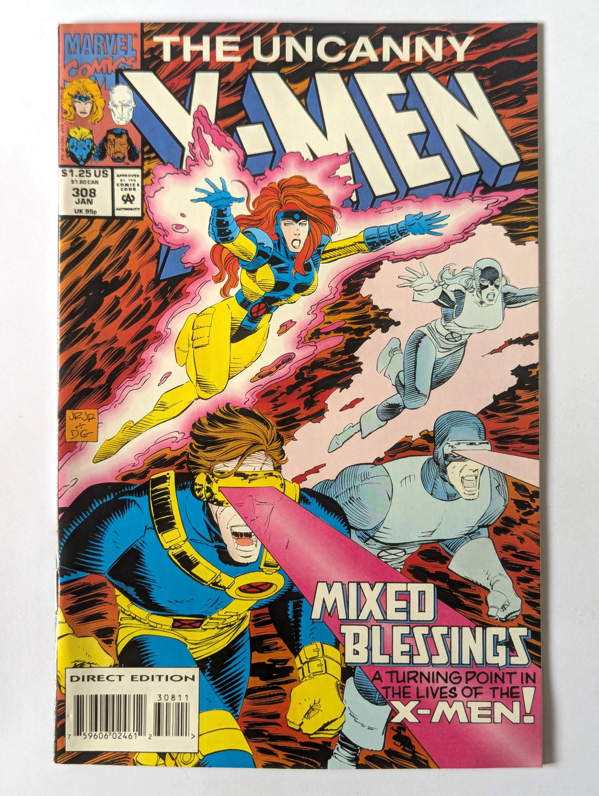 Uncanny X-Men #308 Marvel Comic Book
