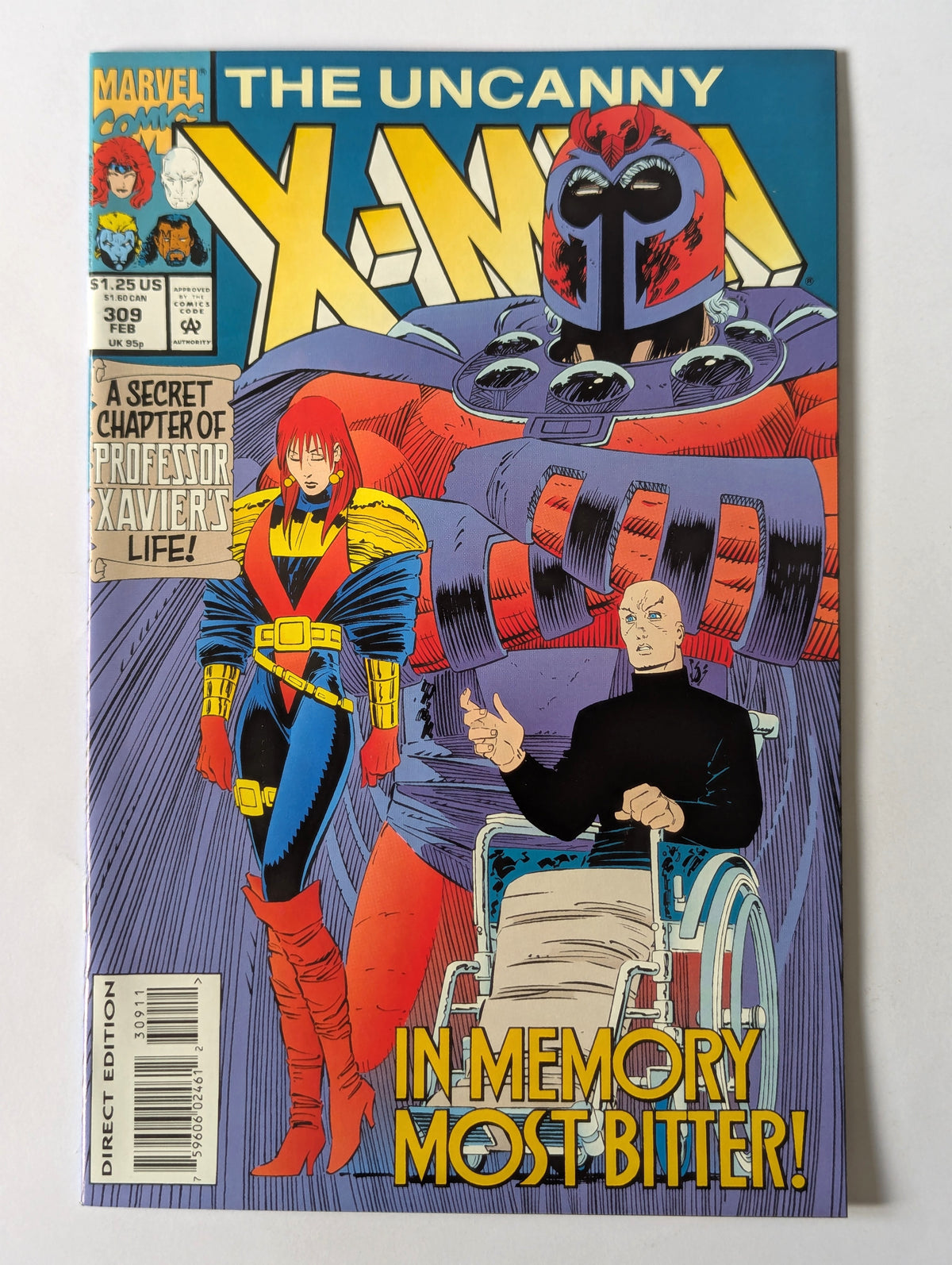 Uncanny X-Men #309 Marvel Comic Book