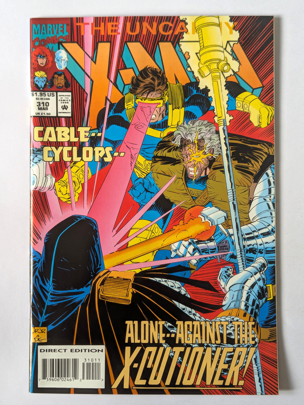 Uncanny X-Men #310 Marvel Comic Book