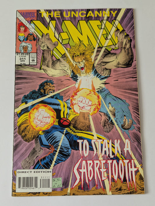Uncanny X-Men #311 Marvel Comic Book