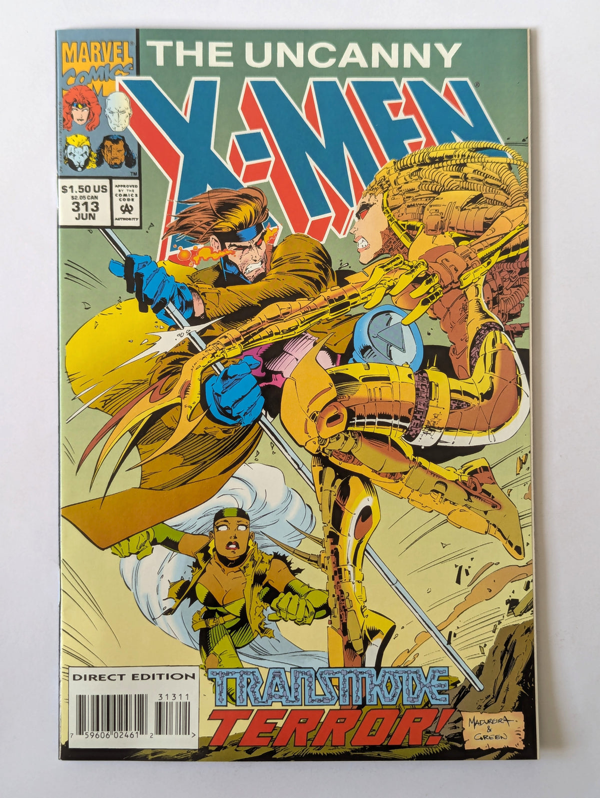 Uncanny X-Men #313 Marvel Comic Book