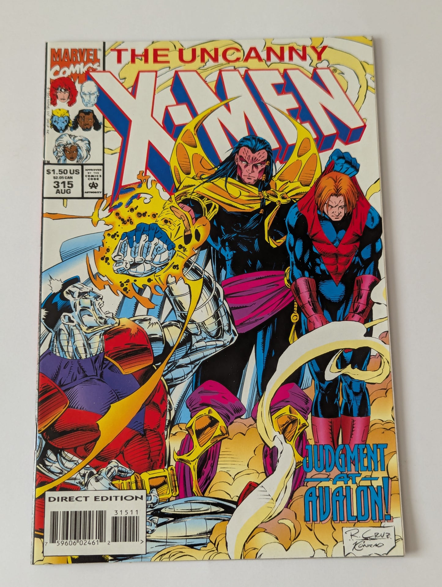 Uncanny X-Men #315 Marvel Comic Book