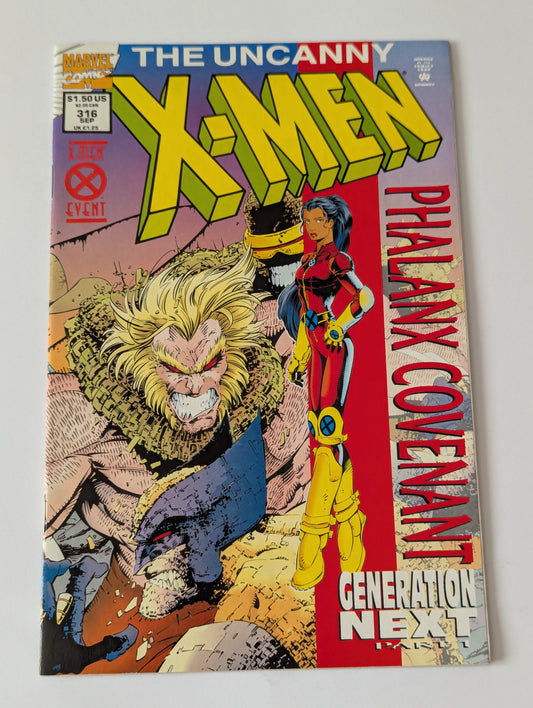Uncanny X-Men #316 Marvel Comic Book