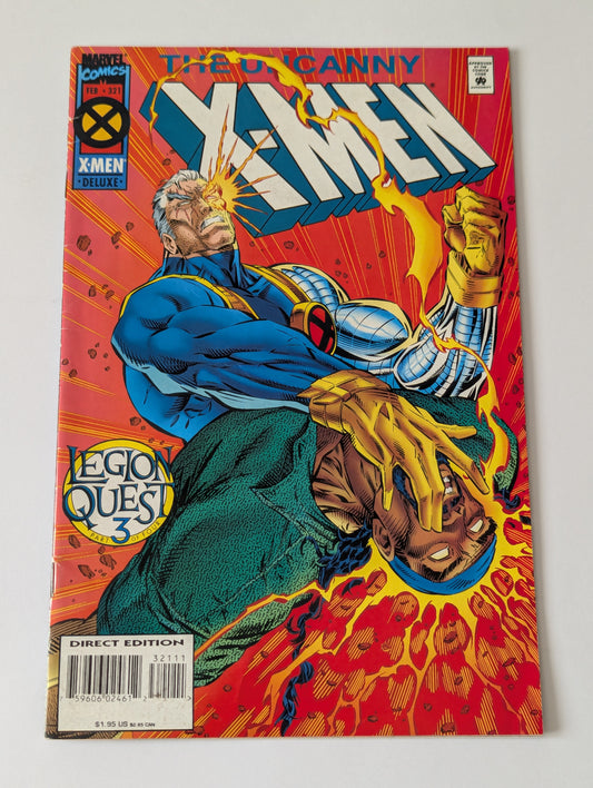 Uncanny X-Men #321 Marvel Comic Book