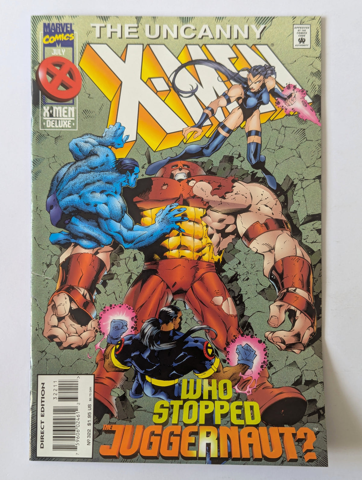 Uncanny X-Men #322 Marvel Comic Book
