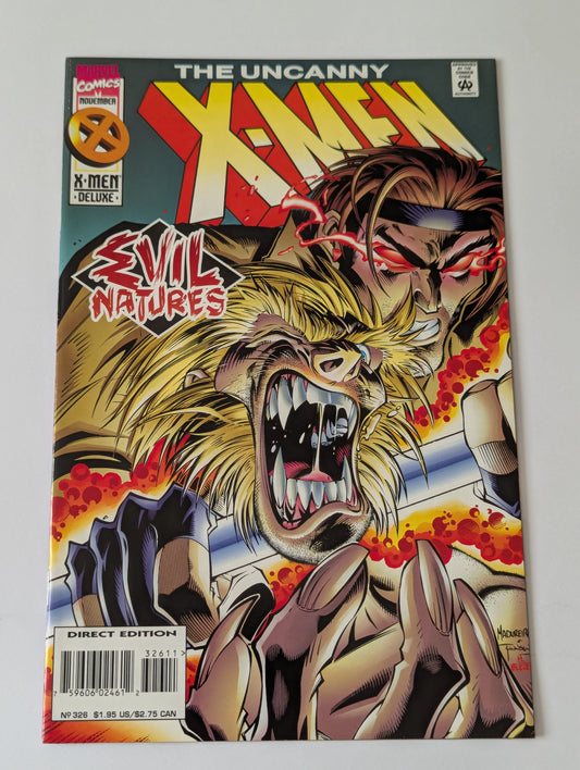 Uncanny X-Men #326 Marvel Comic Book