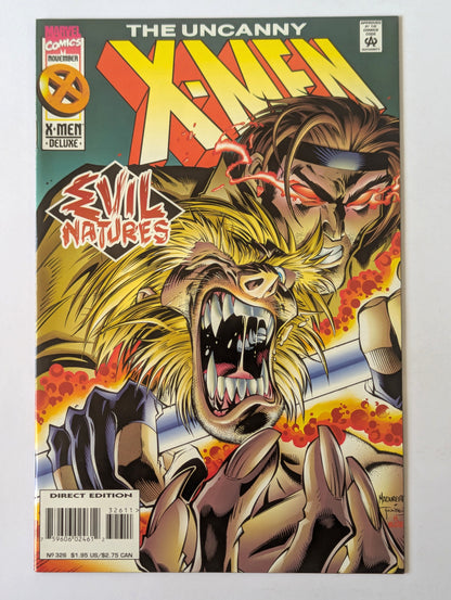 Uncanny X-Men #326 Marvel Comic Book