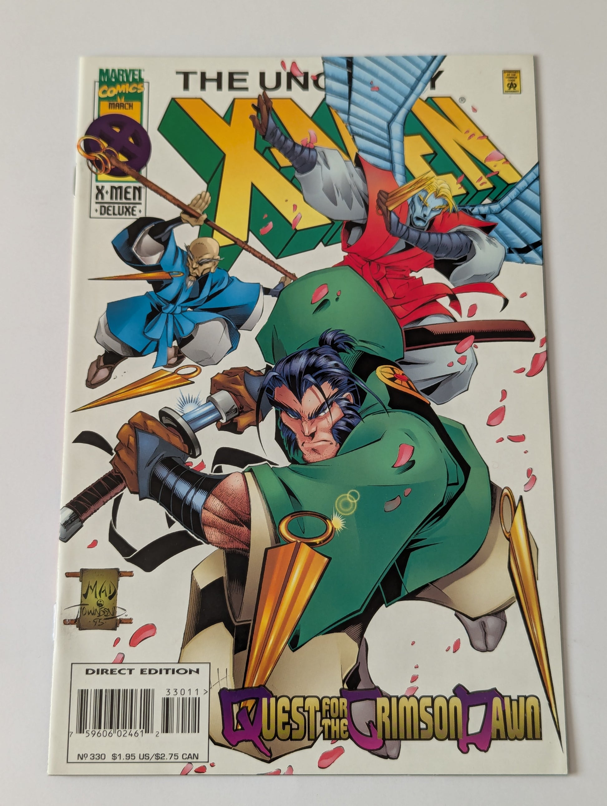 Uncanny X-Men #330 Marvel Comic Book