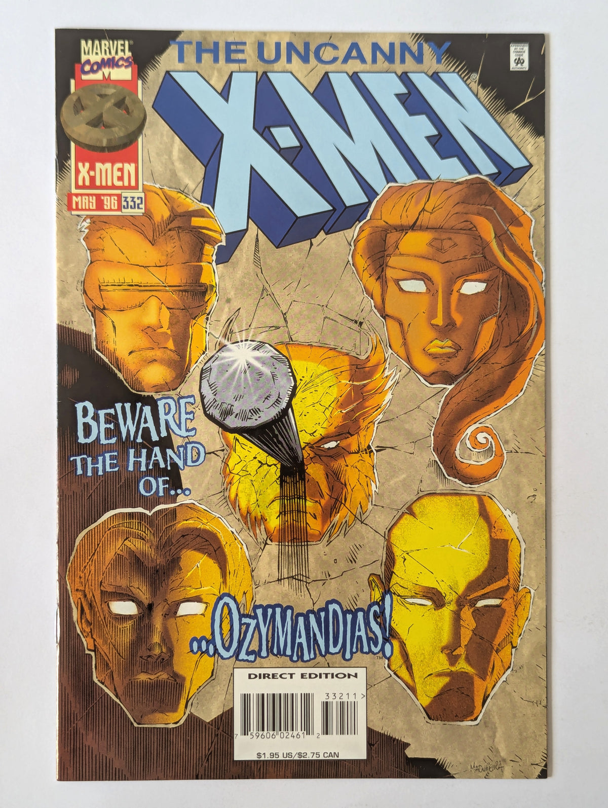 Uncanny X-Men #332 Marvel Comic Book